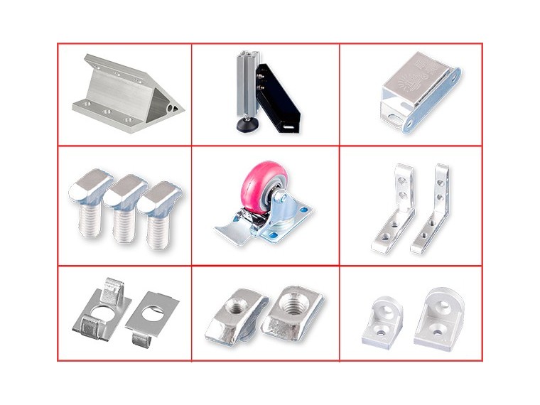 鋁型材框架是怎么連接在一起的？